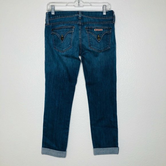 Hudson Ginny Straight Ankle Cuff Jeans - Picture 7 of 11